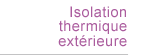 isolation thermique